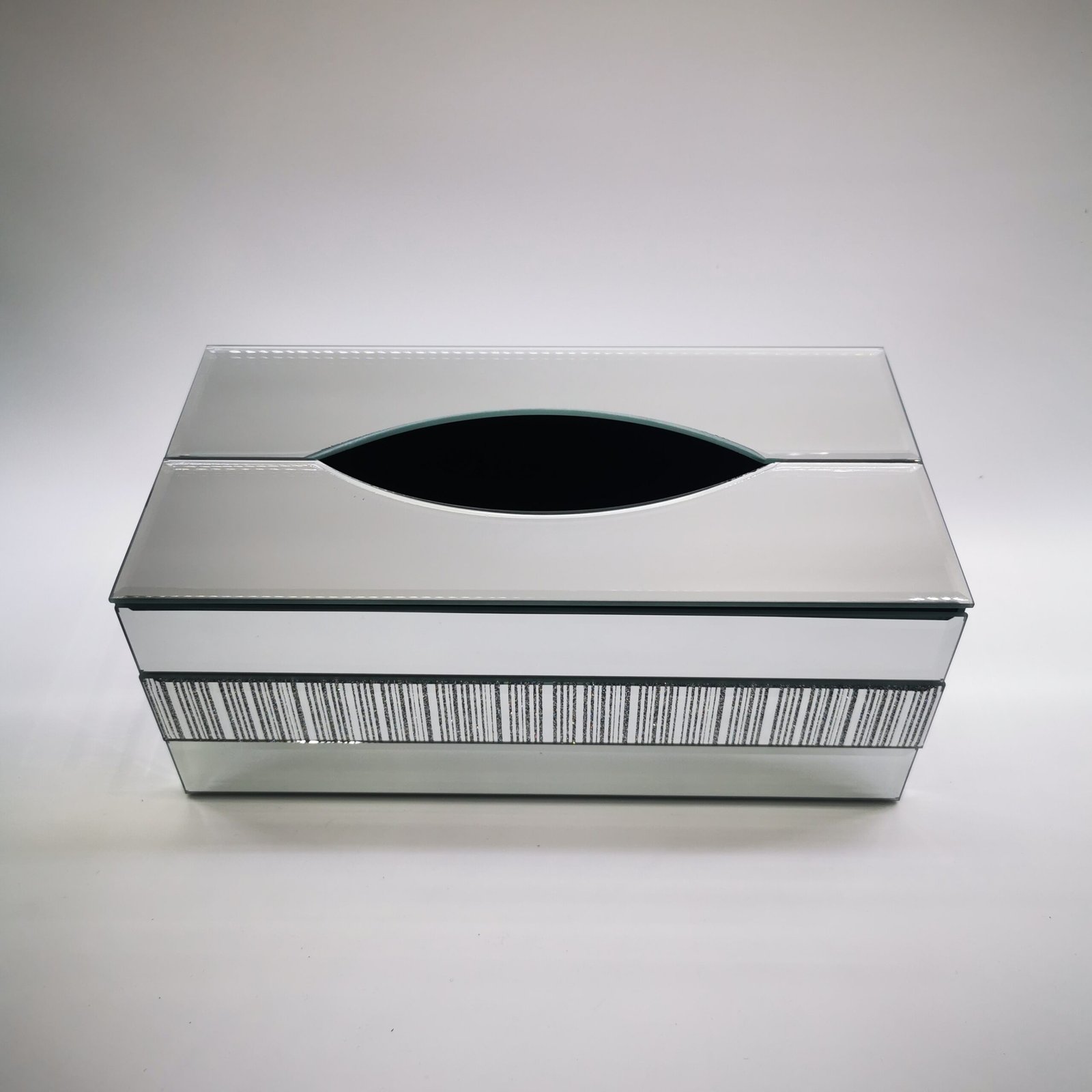 glass tissue box