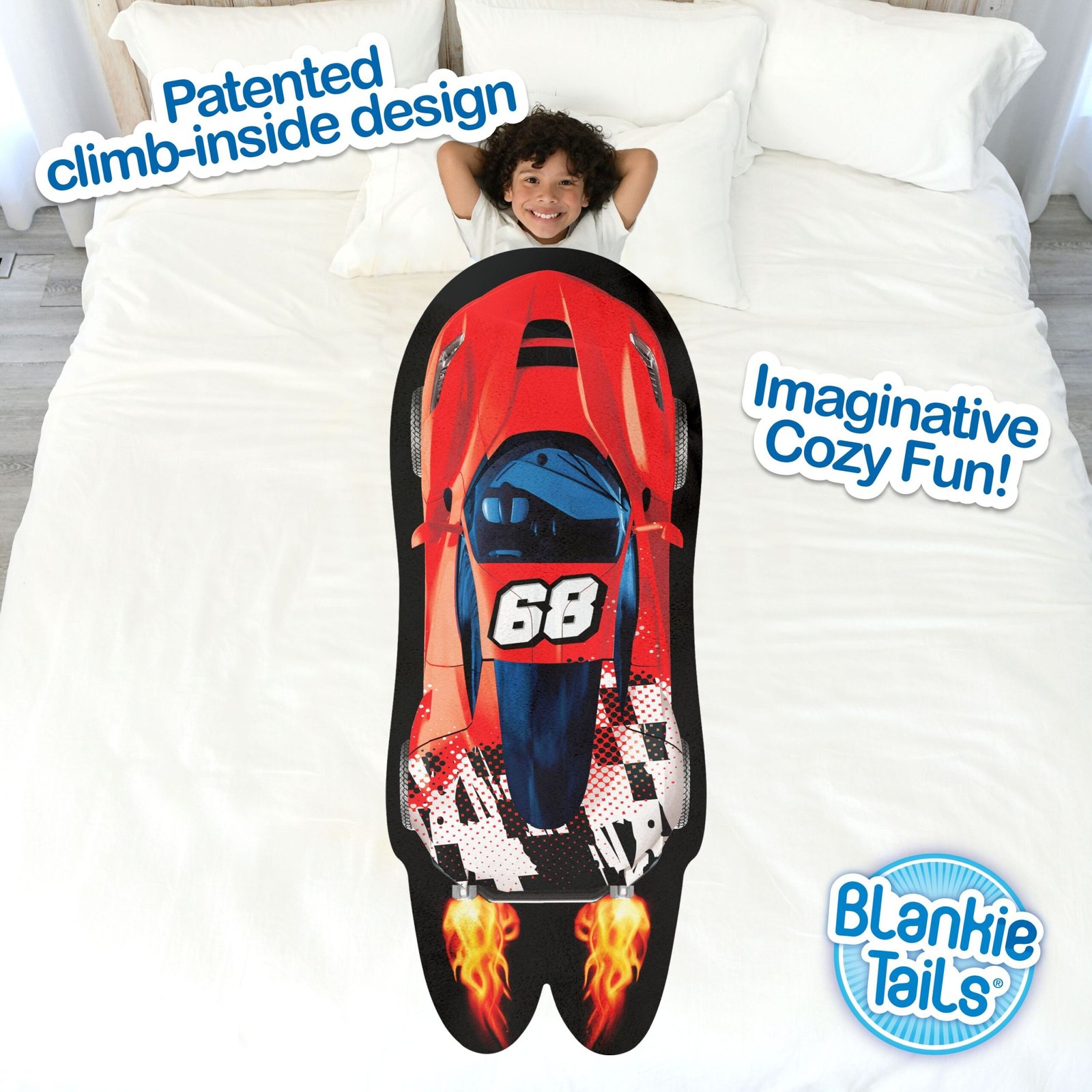 race car blanket
