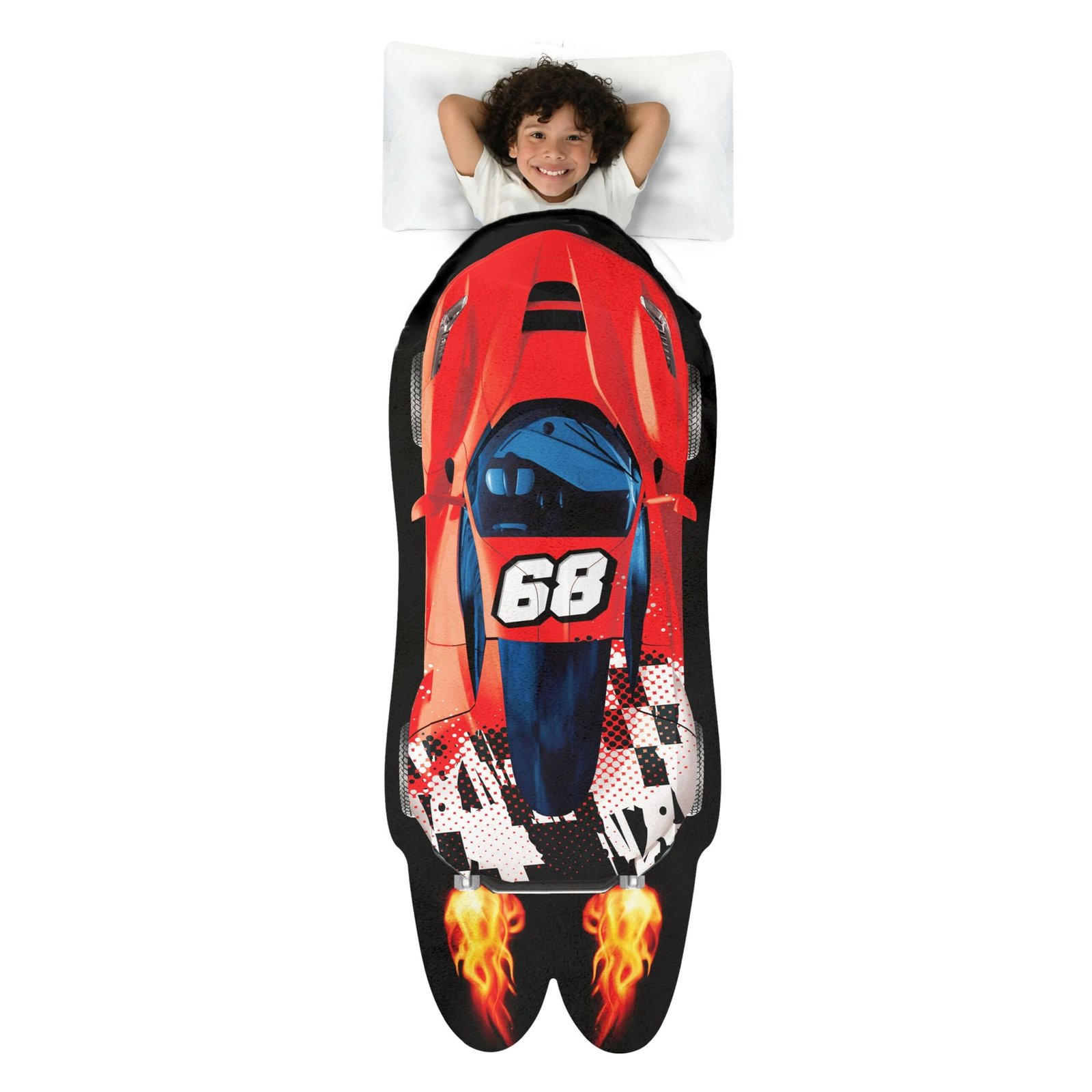 race car blanket