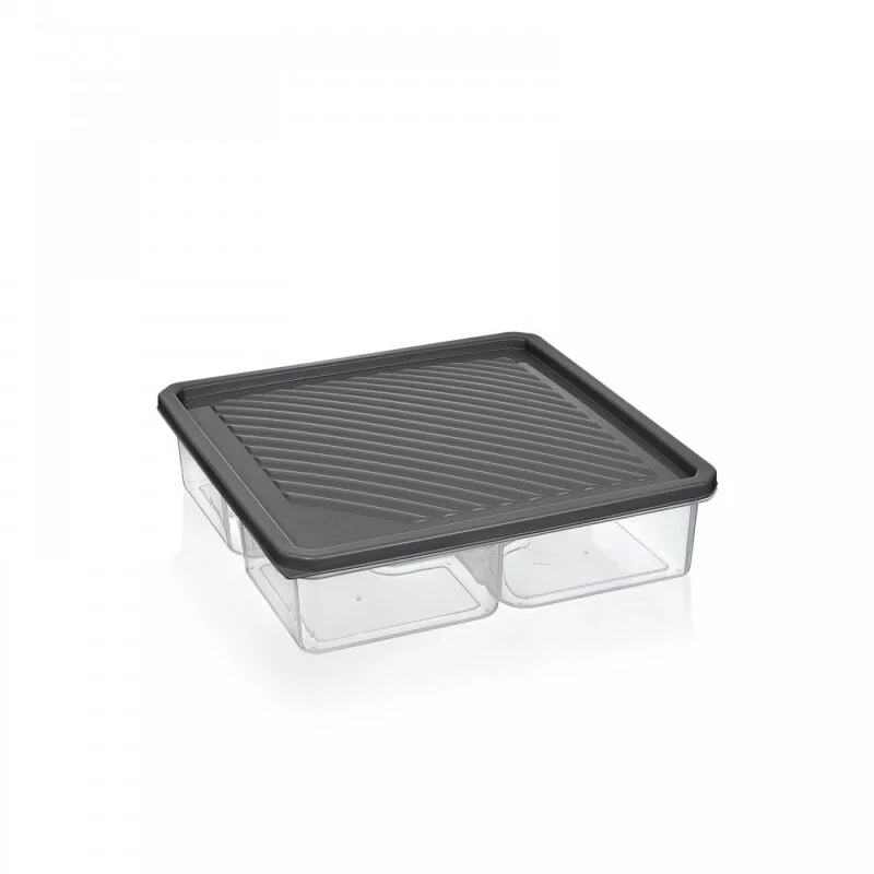 BAGER SMART 5 PART STORAGE BOX GREY