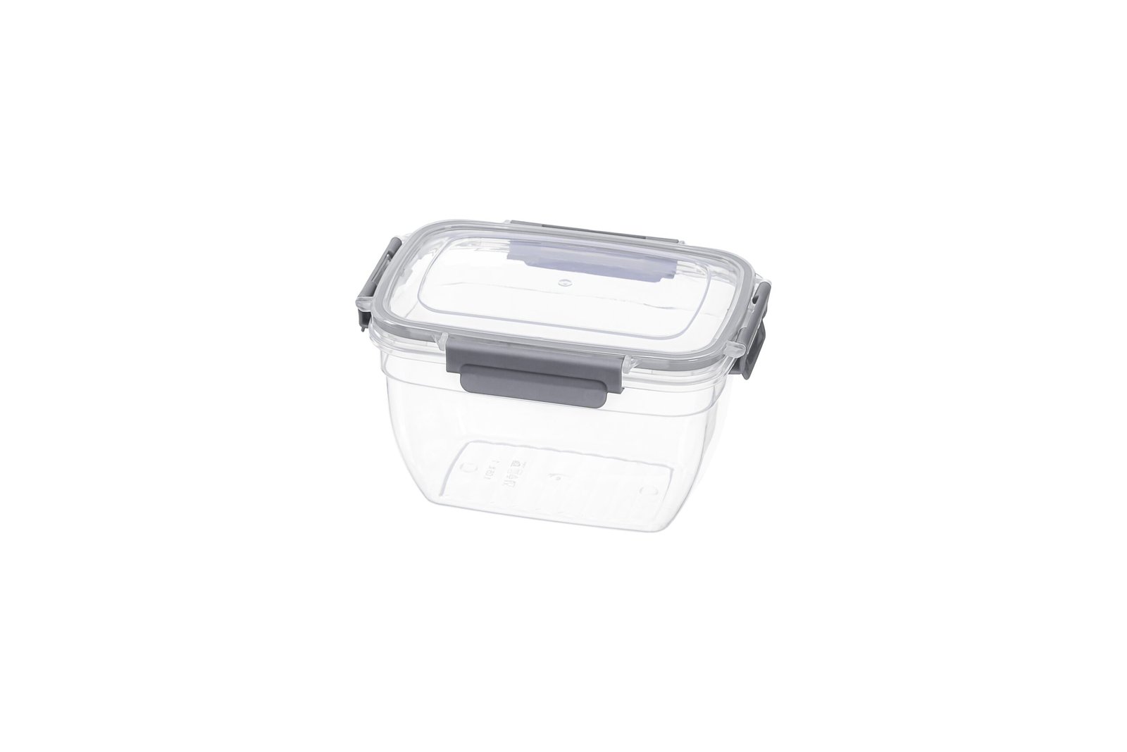 BAGER PRIME RECTANGLE DEEP STORAGE CONTAINER GREY
