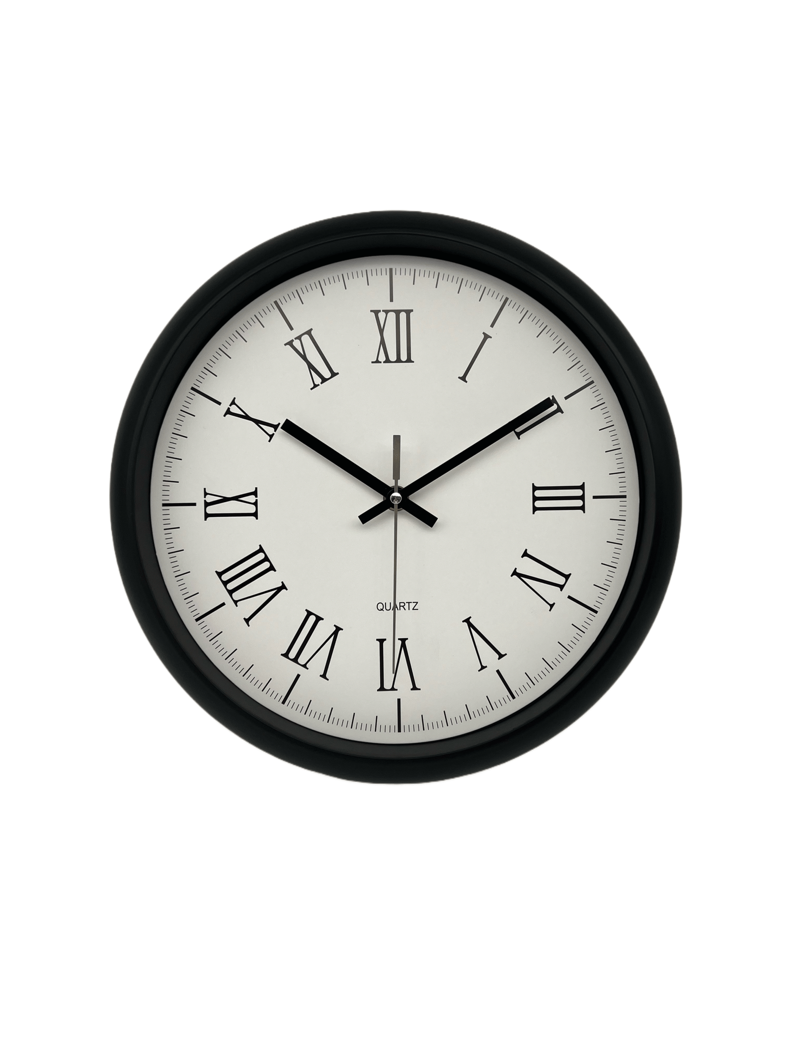 roman numerals wall clock