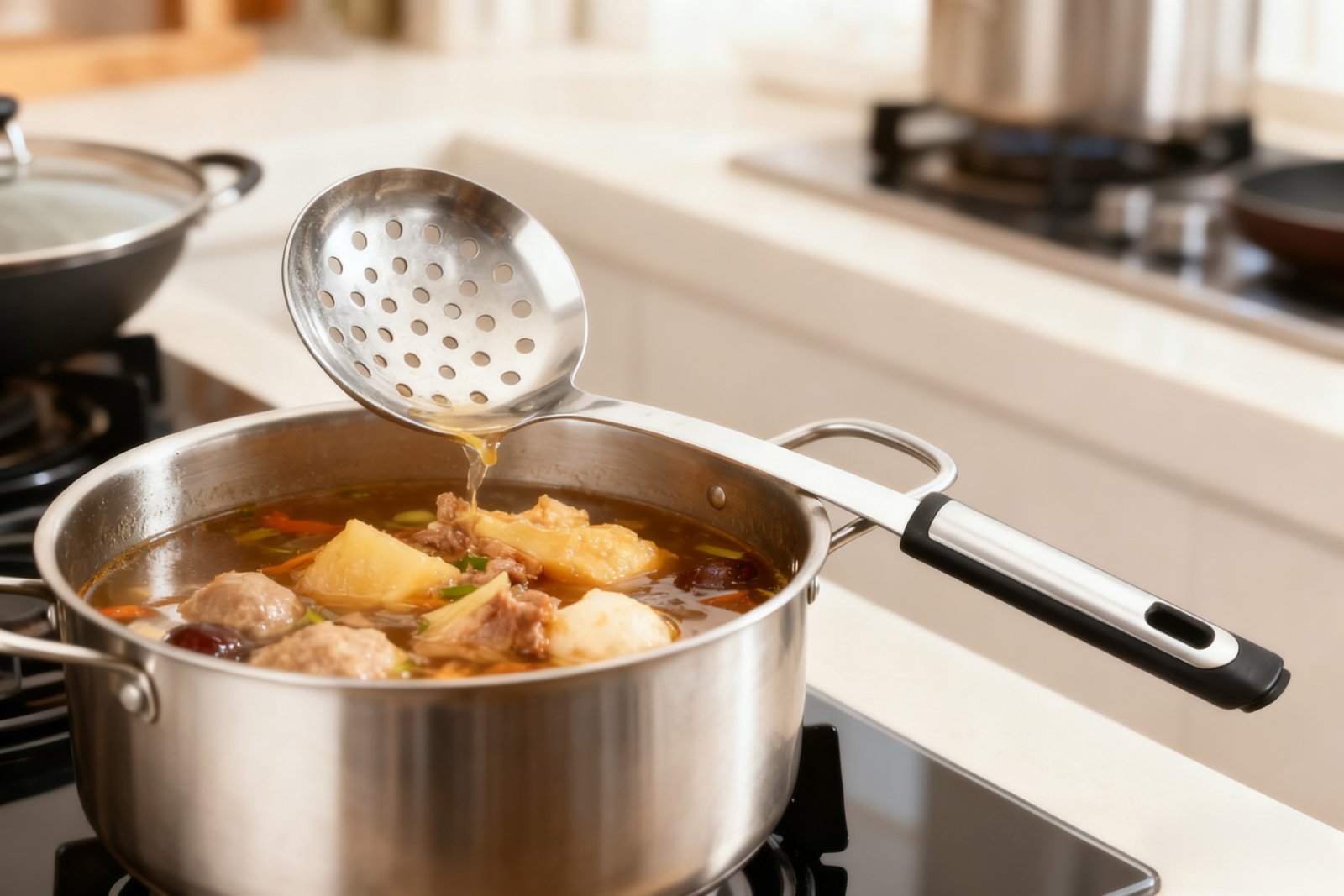 skimmer stainless steel