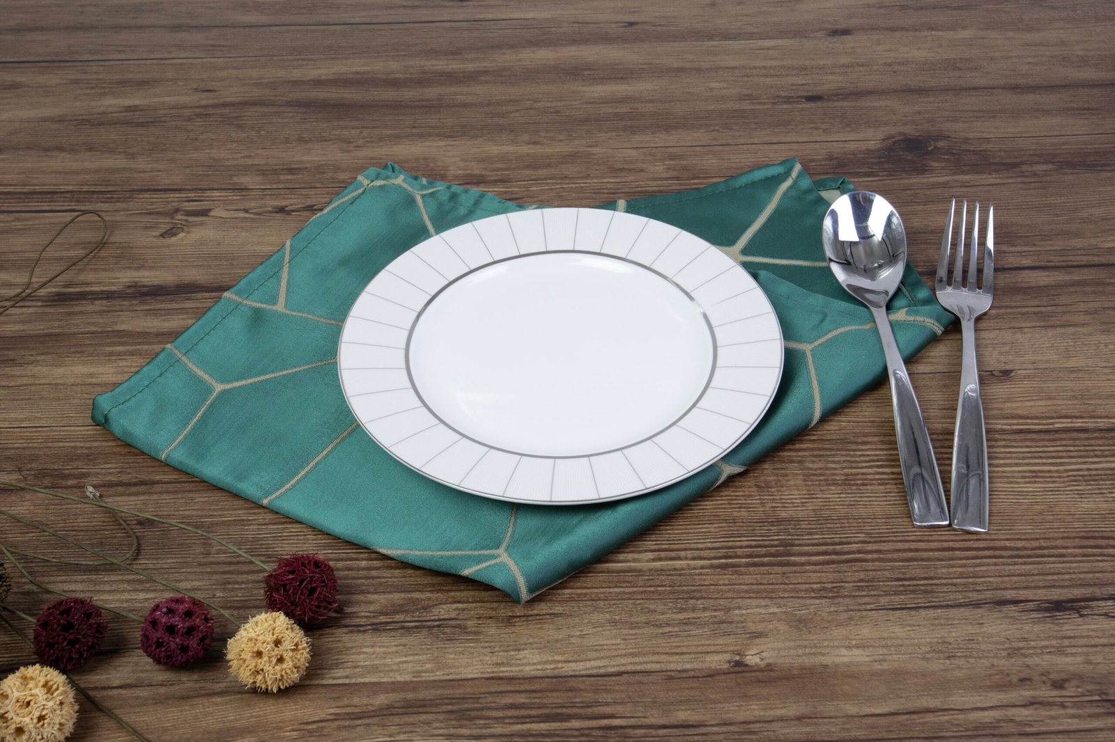 white dessert plates