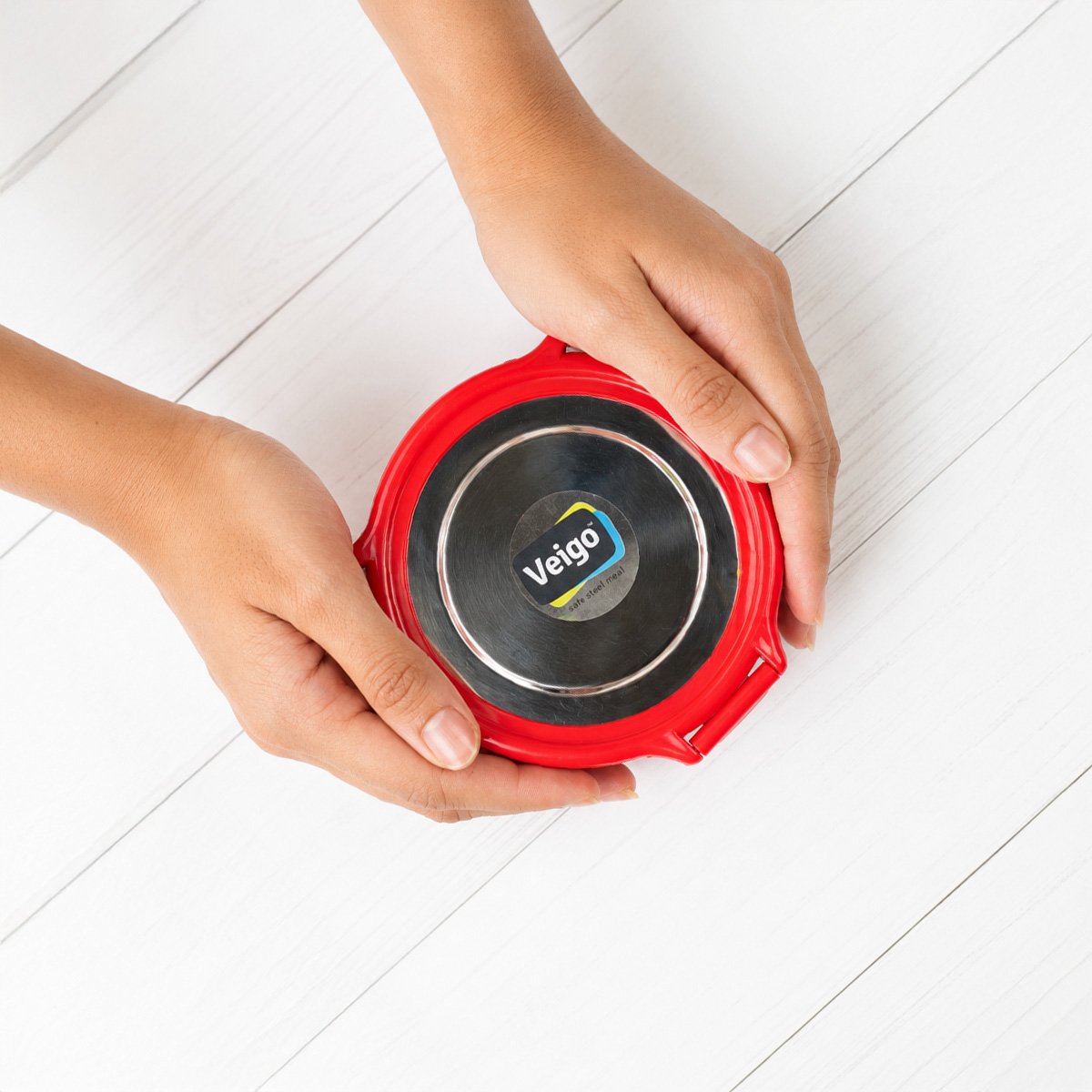 Veigo Round 275 SS Container (Red)